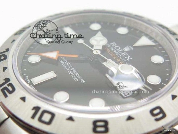 Edition Noob 42mm Explorer Dial A23J Bracelet 216570 SS II Black on Best 0129